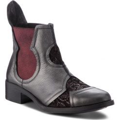 Sztyblety MACIEJKA - 03660-23/00-3 Bordowy. Szare buty zimowe damskie marki Maciejka, z materiału. Za 319,00 zł.