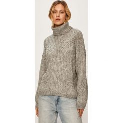 Pepe Jeans - Sweter Crystal. Szare swetry damskie Pepe Jeans, s, bez wzorów, z bawełny, bez rękawów. W wyprzedaży za 269,90 zł.