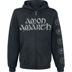 Amon Amarth Skullship Bluza z kapturem rozpinana czarny. Czarne bluzy męskie marki Amon Amarth, xl, z nadrukiem, z kapturem, bez rękawów, z kapturem. Za 199,90 zł.