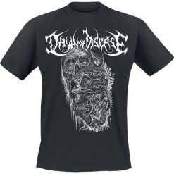 Dawn Of Disease Leprous Thoughts T-Shirt czarny. Czarne koszulki męskie Dawn Of Disease, l, bez wzorów, bez kołnierzyka. Za 74,90 zł.