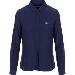 Koszula w kolorze granatowym. Niebieskie koszule damskie Lacoste, z bawełny. W wyprzedaży za 189,95 zł.