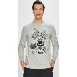 Only & Sons - Bluza. Szare bluzy męskie xl, z nadrukiem, z bawełny, z okrągłym kołnierzem. W wyprzedaży za 59,90 zł.