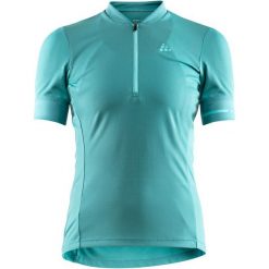 Craft Koszulka Rowerowa Damska Point, Jasnozielony S. Zielone bluzki damskie do fitnessu marki Craft, s. Za 159,00 zł.