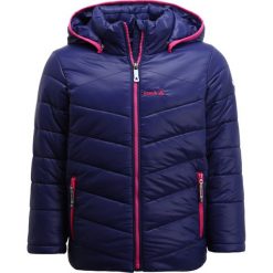 Kamik LEONA Kurtka narciarska navy. Niebieskie kurtki sportowe damskie marki Kamik, z nylonu, narciarskie. W wyprzedaży za 271,20 zł.