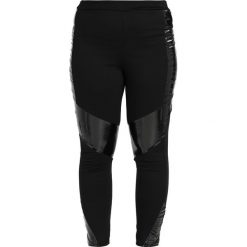 Legginsy: Missguided Plus PLUS VINYL PANEL JERSEY LEGGINGS Legginsy black