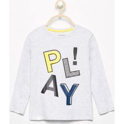 T-shirty chłopięce: Koszulka z długim rękawem – Jasny szar