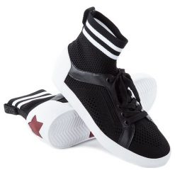 Trampki Ash. Czarne trampki i tenisówki damskie Ash, bez wzorów, bez zapięcia. Za 319,00 zł.