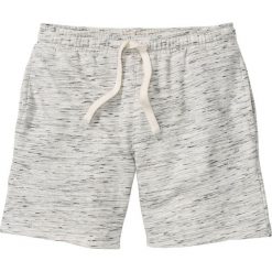 Długie szorty sportowe bonprix naturalny melanż. Brązowe spodenki sportowe męskie bonprix, m, bez wzorów, sportowe. Za 37,99 zł.
