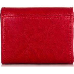 Portfel damski skórzany czerwony Paolo Peruzzi L-08-PP - Czerwony. Czerwone portfele damskie Paolo Peruzzi, bez wzorów, ze skóry. Za 49,99 zł.