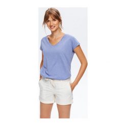 T-shirt damski. T-shirty damskie Promod, uniwersalny, bez wzorów, z tkaniny, bez kołnierzyka. Za 39,90 zł.