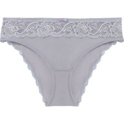 Figi rio bonprix dymny lila. Fioletowe figi damskie marki bonprix, z koronki. Za 22,99 zł.