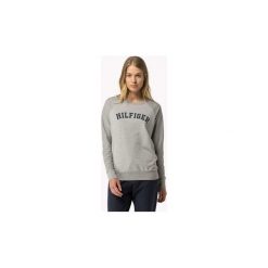 Bluzy Tommy Hilfiger 1487906014 TRACK TOP. Szare topy damskie TOMMY HILFIGER, s, bez wzorów, bez rękawów, bez kaptura. Za 227,48 zł.