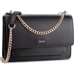 Torebka DKNY - R91E3A90 Blk/Gold BGD. Czarne torebki klasyczne damskie DKNY, z aplikacjami, ze skóry, wizytowe, zdobione, bez dodatków. W wyprzedaży za 679,00 zł.