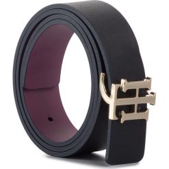 Pasek Damski TOMMY HILFIGER - Th Buckle Reversible 3.0 AW0AW06853 901. Niebieskie paski damskie TOMMY HILFIGER, w paski, ze skóry. Za 269,00 zł.
