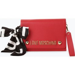 Love Moschino - Kopertówka damska, czerwony. Czerwone puzderka Love Moschino, z nadrukiem, z nadrukiem. Za 619,95 zł.