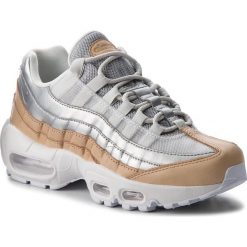 Buty NIKE - Air Max 95 Se Prm AH8697 002 Pure Platinum/Metallic Silver. Szare buty sportowe damskie Nike, na co dzień, bez wzorów, ze skóry, bez obcasa, na płaskiej podeszwie, bez zapięcia. W wyprzedaży za 649,00 zł.