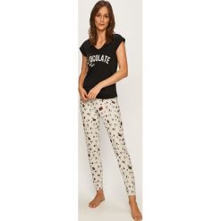 Henderson Ladies - Piżama. Czarne piżamy damskie Henderson Ladies, s, z nadrukiem, z elastanu, bez rękawów. W wyprzedaży za 79,90 zł.