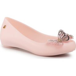 Baleriny MELISSA - Ultragirl Fly II Ad 32773 Pink/Gold 52779. Różowe baleriny damskie Melissa, bez wzorów, z tworzywa sztucznego, klasyczne, bez obcasa. Za 319,00 zł.