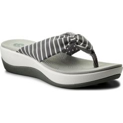 Chodaki damskie: Japonki CLARKS - Arla Glison 261342564 Grey Combi