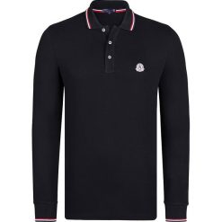 Koszulka polo w kolorze czarnym. Czarne koszulki męskie Giorgio di Mare, s, w paski, z bawełny, polo, bez rękawów. W wyprzedaży za 98,95 zł.