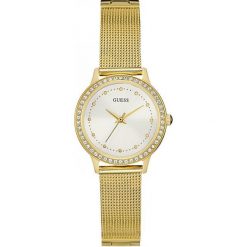 Guess Sukienka Damska Chelsea W0647L7. Szare bez kategorii marki Guess, l, w paski, ze skóry, dopasowane. W wyprzedaży za 502,00 zł.