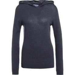 Swetry klasyczne damskie: Johnstons Cashmere HOODIE Sweter quarry