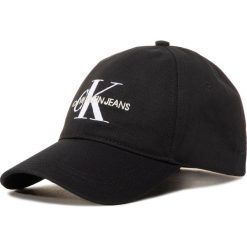 Czapka z daszkiem CALVIN KLEIN JEANS - Ckj Monogram Cap K60K606624 BDS. Czarne czapki męskie Calvin Klein Jeans, bez wzorów, z bawełny. Za 159,00 zł.