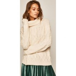 Medicine - Sweter Acid Bouquet. Białe swetry damskie MEDICINE, s, bez wzorów, z poliesteru, bez rękawów. W wyprzedaży za 84,90 zł.