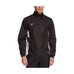 Nike AKADEMIA YTH 14 SDLN WVN JKT, 10 | PIŁKA NOŻNA / PIŁKA NOŻNA | CHŁOPCY | KURTKA | CZARNY / BIAŁY / BIAŁY | M. Czarne kurtki chłopięce Nike, bez wzorów, bez kaptura. W wyprzedaży za 171,37 zł.