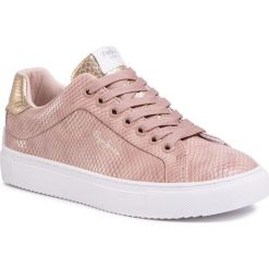 Sneakersy PEPE JEANS - Adams Lamu PLS30959 Light Pink 315. Różowe półbuty damskie Pepe Jeans, na co dzień, bez wzorów, z jeansu, bez obcasa, na płaskiej podeszwie, bez zapięcia. W wyprzedaży za 209,00 zł.