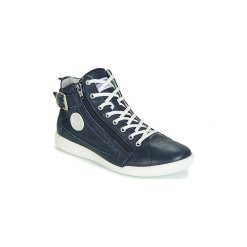 Buty Pataugas PALME. Niebieskie trampki i tenisówki damskie Pataugas, bez wzorów, bez zapięcia. Za 679,00 zł.