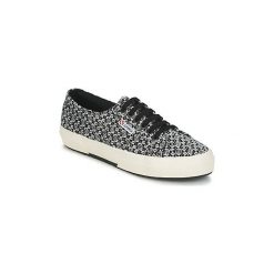Buty Superga 2750 FANTASY. Czarne trampki i tenisówki damskie Superga, bez wzorów, bez zapięcia. Za 295,20 zł.