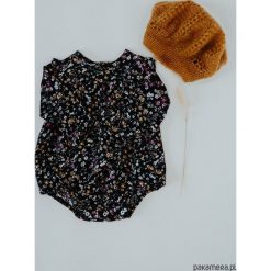 Rampers Midnight Garden. Body niemowlęce Pakamera, w kwiaty, z wiskozy, bez rękawów. Za 139,00 zł.