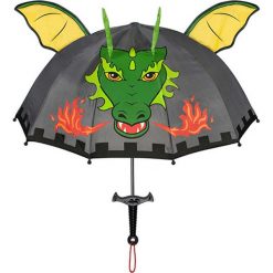 Parasole: Parasol „Knight” w kolorze szarym ze wzorem