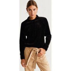 Mango - Bluza Karen. Pomarańczowe bluzy damskie Mango, s, bez wzorów, z elastanu, bez rękawów, bez kaptura. Za 119,90 zł.