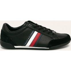 Tommy Hilfiger - Buty. Niebieskie sneakersy męskie TOMMY HILFIGER, z zamszu, bez zapięcia. W wyprzedaży za 359,90 zł.