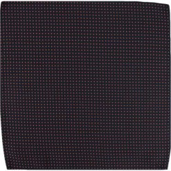Stylowa Poszetka Męska w Grochy, Kropki - Alties - Granatowa POSZALTTANIA0018. Poszetki męskie Alties, w grochy, z materiału, eleganckie. Za 16,90 zł.