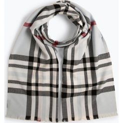 Fraas - Szalik damski, niebieski. Niebieskie szaliki damskie marki Fraas, w kratkę. Za 129,95 zł.