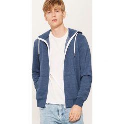 Rozpinana bluza basic - Niebieski. Niebieskie bluzy męskie rozpinane marki House, l. Za 79,99 zł.