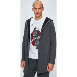 Medicine - Bluza Japan Cartoon. Szare bluzy asymetryczne męskie marki MEDICINE, s, z bawełny, z kapturem. W wyprzedaży za 59,90 zł.