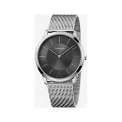 Calvin Klein Minimal Zegarek Srebrny. Szare zegarki męskie Calvin Klein, srebrne. Za 917,95 zł.