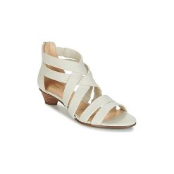 Sandały Clarks MENA SILK. Białe sandały damskie Clarks. Za 351,20 zł.