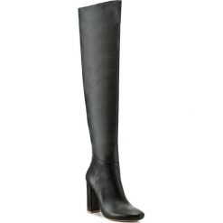 Buty zimowe damskie: Muszkieterki L37 – Very High Lady SS11 Czarny