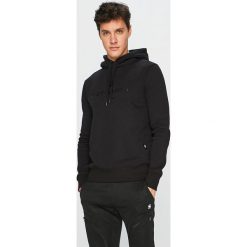 G-Star Raw - Bluza. Czarne bluzy męskie G-Star RAW, m, z nadrukiem, z elastanu, retro, z kapturem, bez rękawów, z kapturem. W wyprzedaży za 319,90 zł.