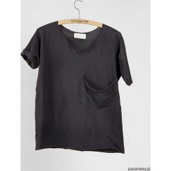 T-shirty damskie: Tshirt kieszeń oversize