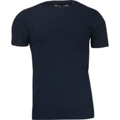 Granatowy T-Shirt (Koszulka) z Kieszonką, Bez Nadruku - Brave Soul- Męski, 100% Bawełna TSBRSSS20ARKHAMrichnavy. Niebieskie koszulki męskie Brave Soul, na lato, m, z nadrukiem, z bawełny, casualowe, bez kołnierzyka, bez rękawów. Za 29,00 zł.