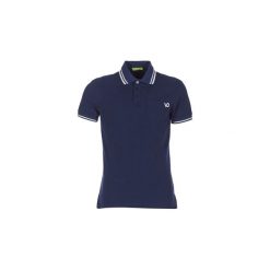 Koszulki polo z krótkim rękawem Versace Jeans B3GQA7P0. Niebieskie koszulki męskie Versace Jeans, m, bez wzorów, z jeansu, polo, z krótkim rękawem, krótkie. Za 503,20 zł.