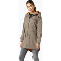 Derbe - Kurtka damska typu softshell, zielony. Zielone kurtki sportowe damskie Derbe, bez wzorów, z polaru, bez kaptura. Za 579,95 zł.
