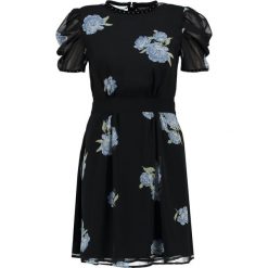 Sukienki: Topshop BLOOM STUD PUFF SLV Sukienka letnia black