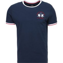 T-shirty męskie z nadrukiem: La Martina STRETCH Tshirt z nadrukiem navy